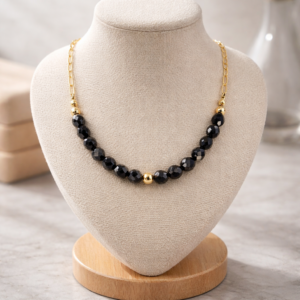 Onyx Link Necklace